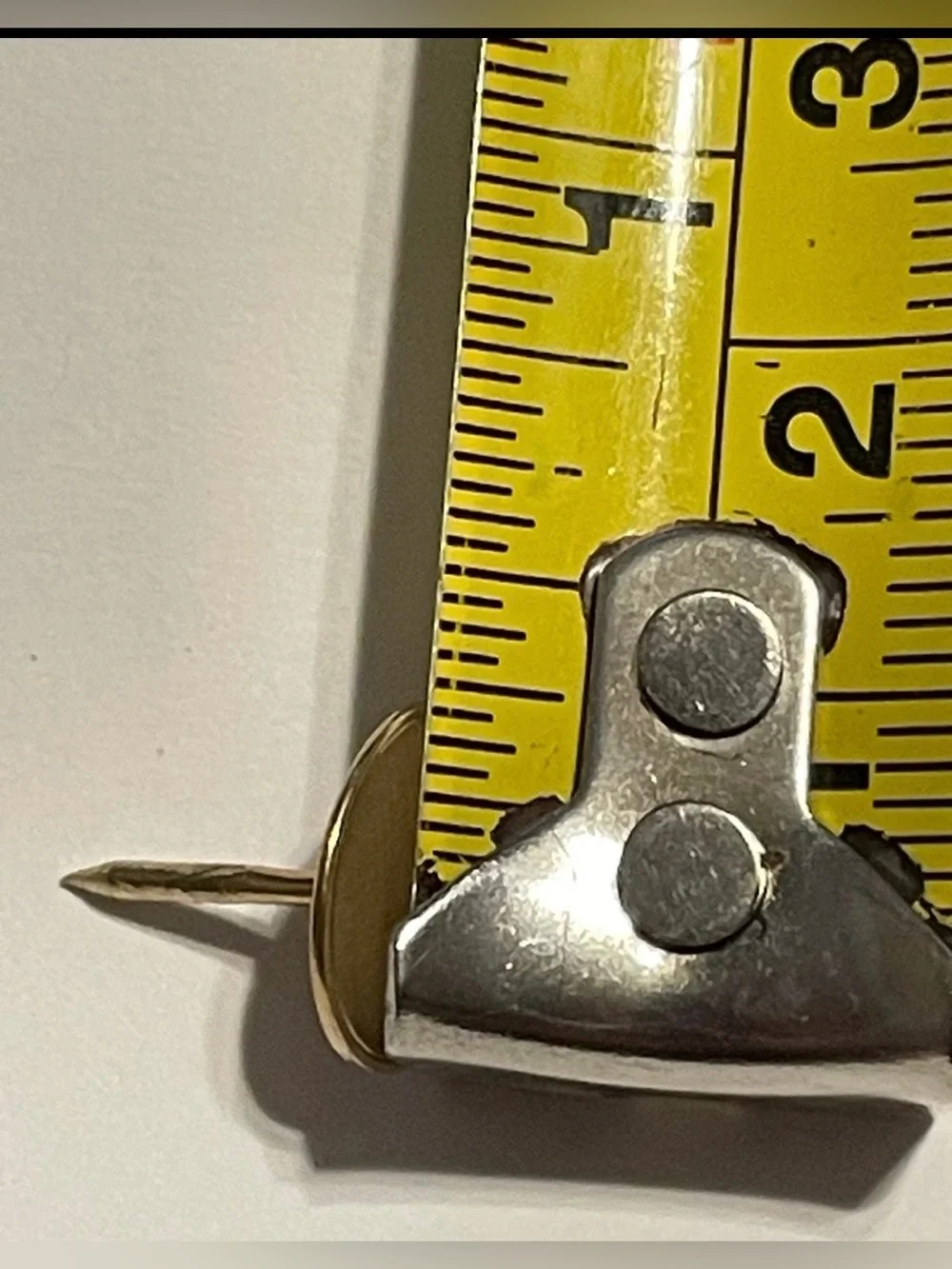 14K Yellow Solid Gold Foster Tie Tack